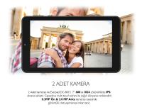 Everest EVERPAD DC-8015 EBA Siyah Wifi+BT4.0 Çift Kamera 1024*600 TN 2GB 1.0Ghz 2G+16GB 7''Android 10.0 GO GMS - 1